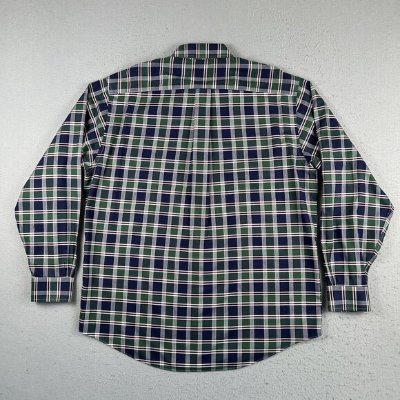 Brooks Brother The Original Polo Blue Green Plaid‎ Button Down Long Sleeve L - Picture 11 of 16